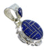 Lapis Southwest Genuine Sterling Silver Pendant YX51800